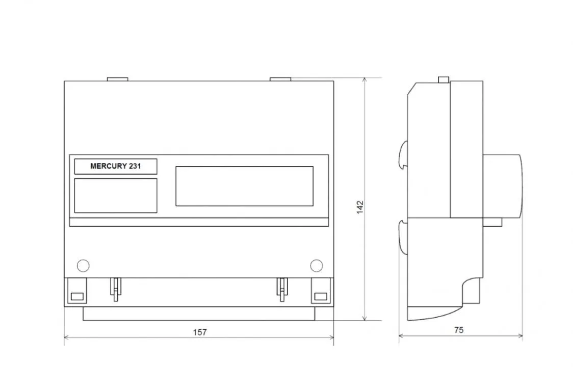 Счетчик электроэнергии трехфазный Меркурий 231 AM-01 - Фото 4
