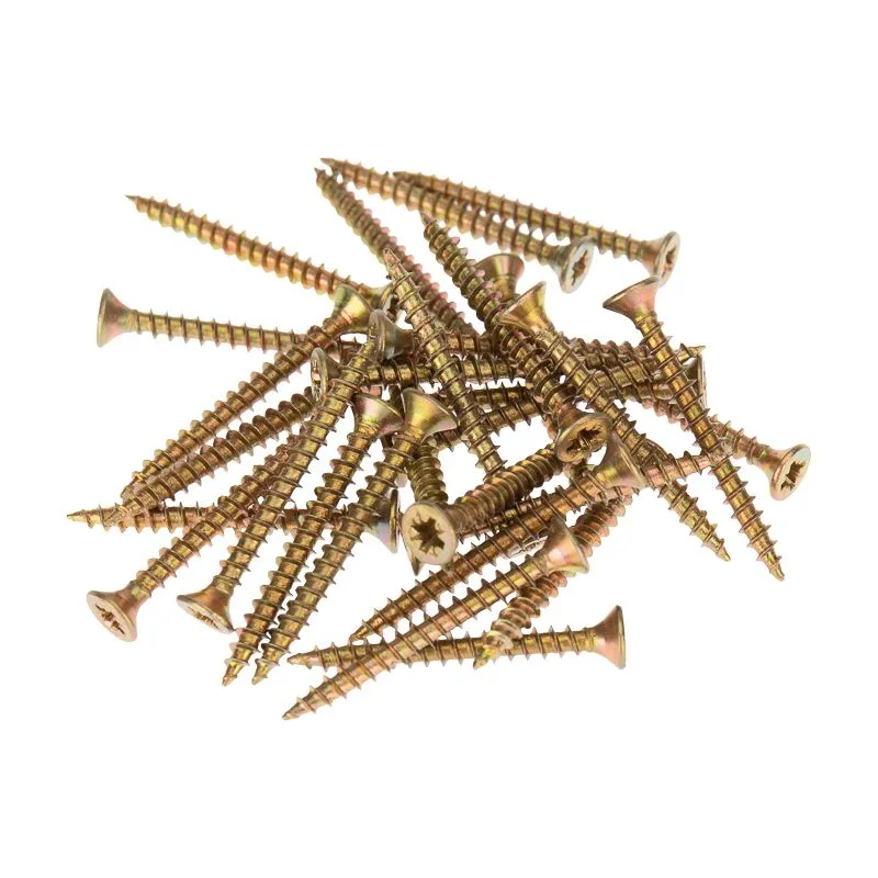 Саморез универсальный 3х30 мм, желтый цинк, упаковка поставщика (16000 шт/уп) KRANZ - Фото 5