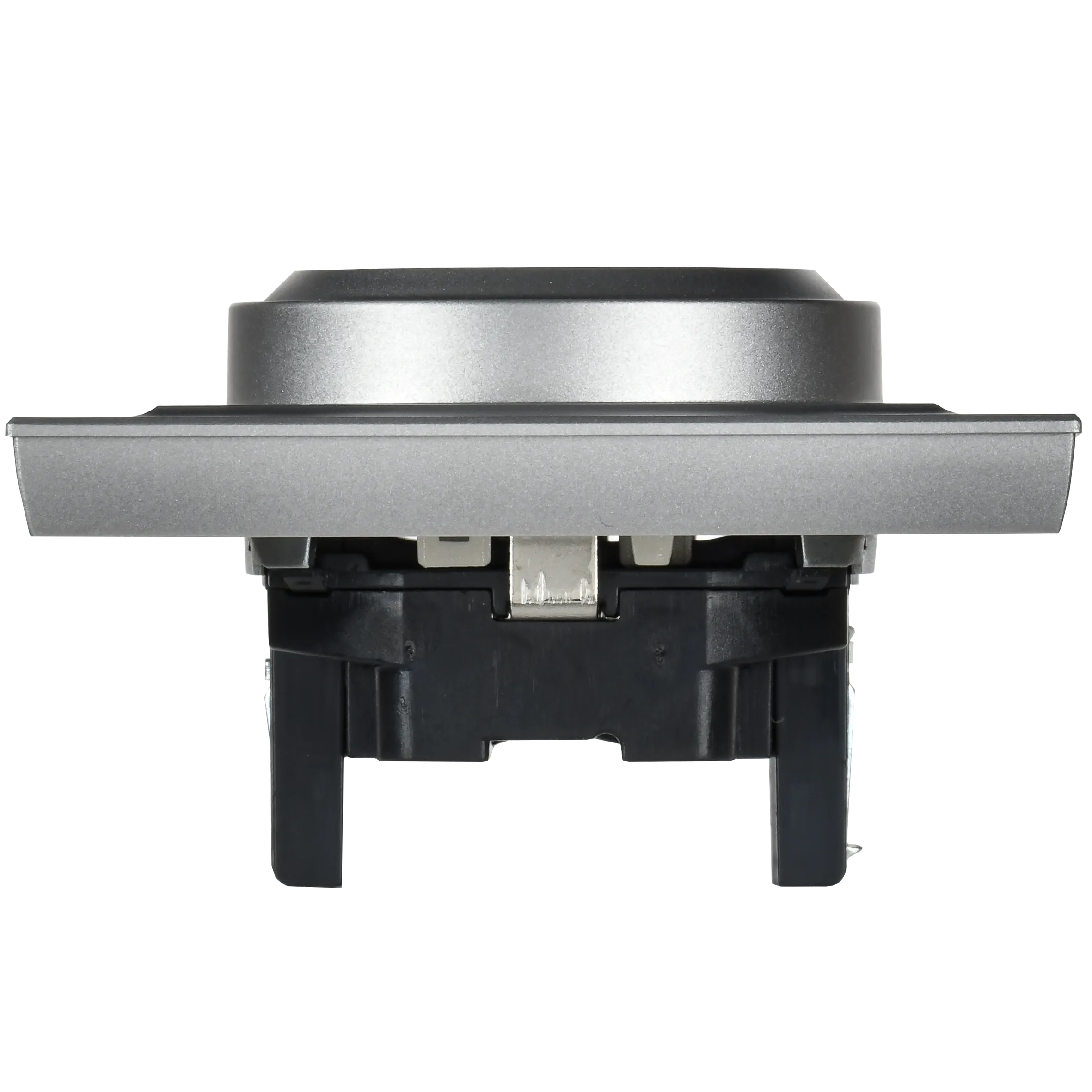 BRITE Розетка 2-местная с заземлением без защитных шторок 16А в сборе РС12-3-БрА алюминий IEK - Фото 6