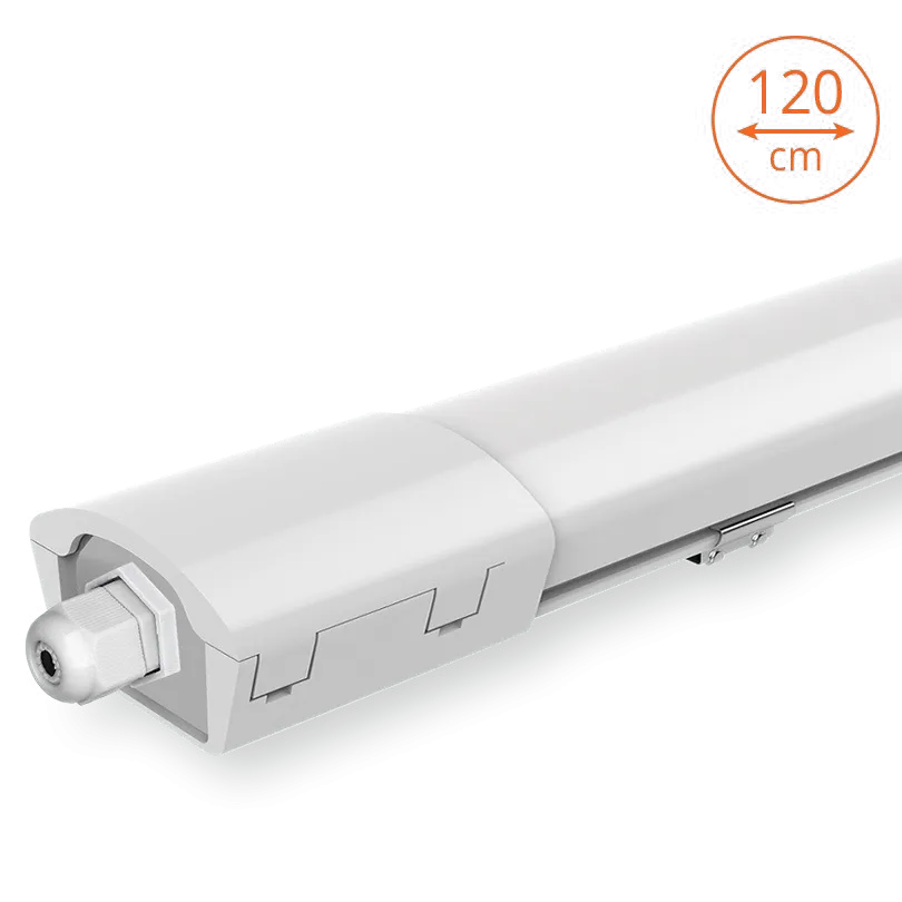 Светильник светодиодный линейный 1200мм 36Вт 4680лм 6500К IP65 матовый WOLTA