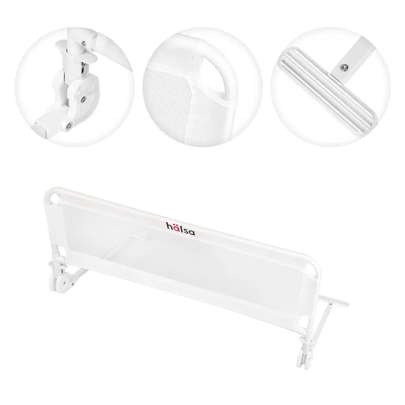 Бортик защитный для кровати, белый HALSA - Фото 3