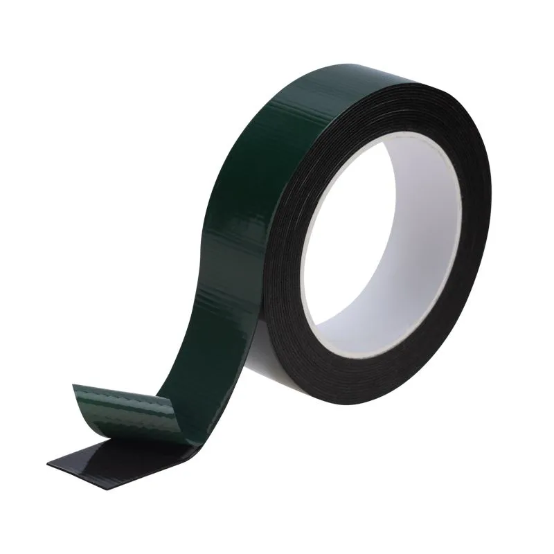 Двухсторонний скотч REXANT, черная, вспененная ЭВА основа, 30 мм, ролик 5 м 09-6130