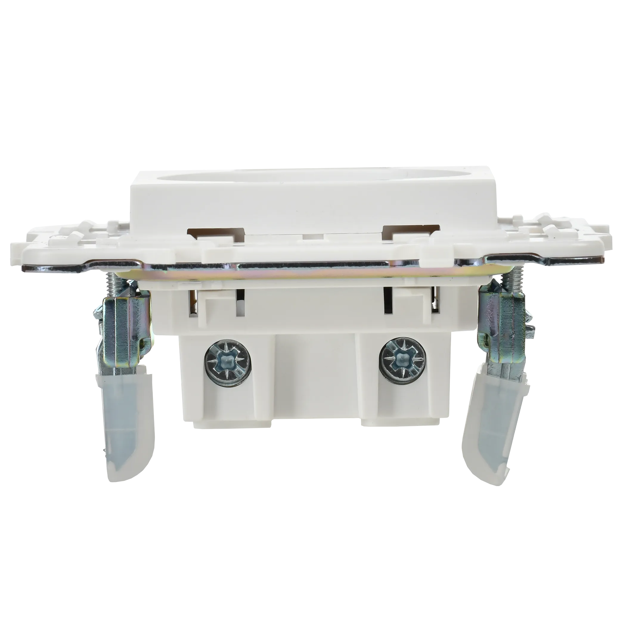 SKANDY Розетка без заземления с защитными шторками 10А SK-R01W арктический белый IEK - Фото 5