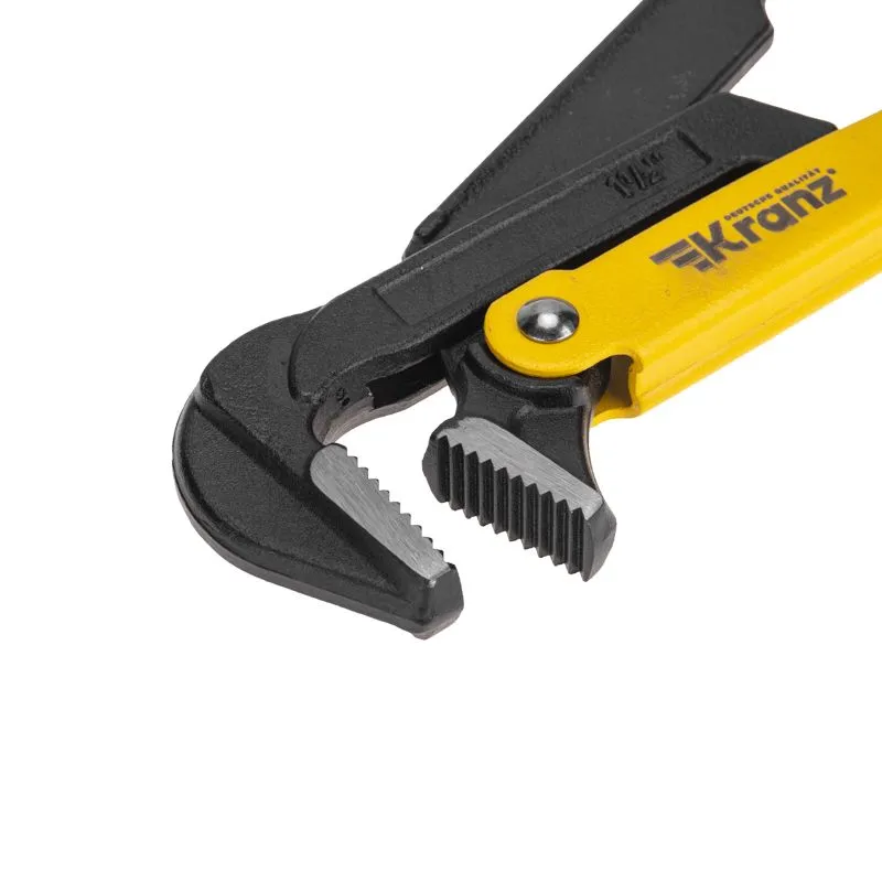 Ключ трубный рычажный KRANZ № 2, 400 мм, литой - Фото 4