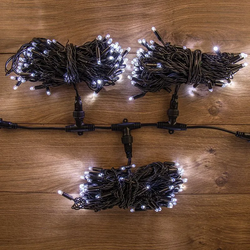 Гирлянда LED ClipLight 24V, 3 нити по 10 метров, цвет диодов Белый 323-315