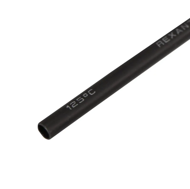 Трубка термоусаживаемая СТТК (3:1) двустенная клеевая 3,0/1,0мм, черная, упаковка 10 шт. по 1м REXANT
