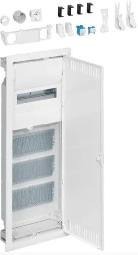 Щит cкрытой установки 12 мест + Multimedia с акссесуарами, (881х348х89) IP-30// Hager - Volta Hybrid