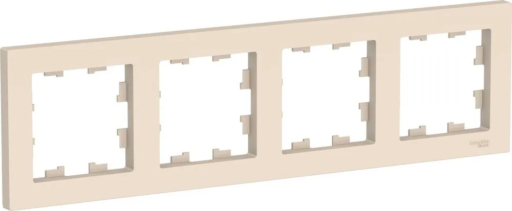 Рамка 4-м AtlasDesign универс. беж. SE ATN000204