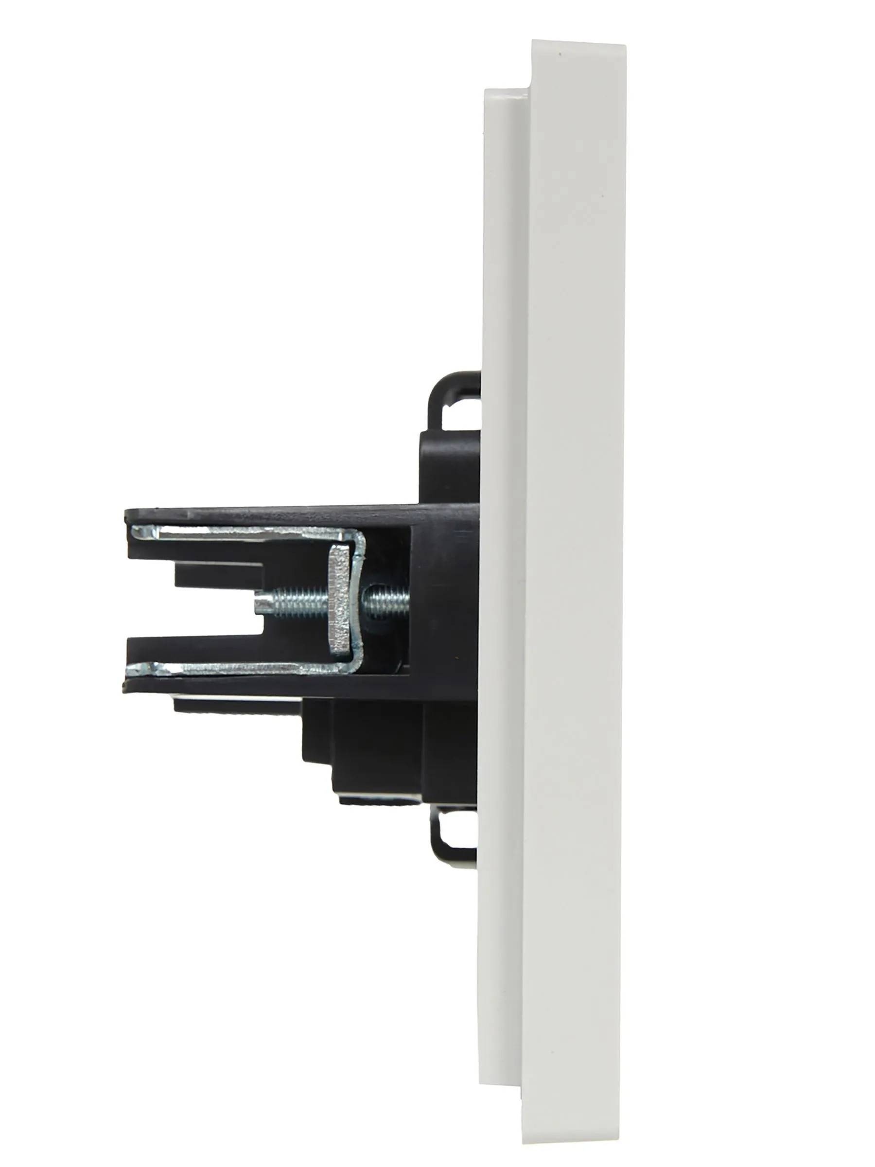 FORTE&PIANO Розетка 1-местная без заземления без защитных шторок винтовое крепление 10А FP218 белый IEK - Фото 5