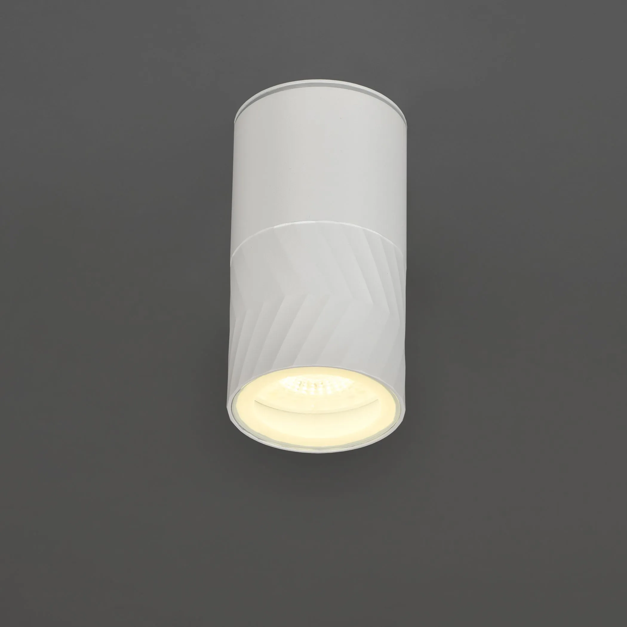 LIGHTING Светильник уличный 5110 потолочный под лампу GU10 IP65 белый IEK - Фото 3