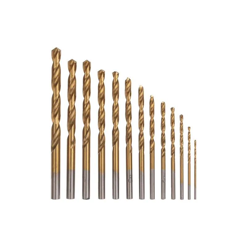 Набор сверл по металлу, 1,5-6,5мм (через 0,5мм, 3,2мм, 4,8мм), НSS, ТИТАН, цилиндрический хвостовик, металлический кейс, 13 шт. KRANZ - Фото 2