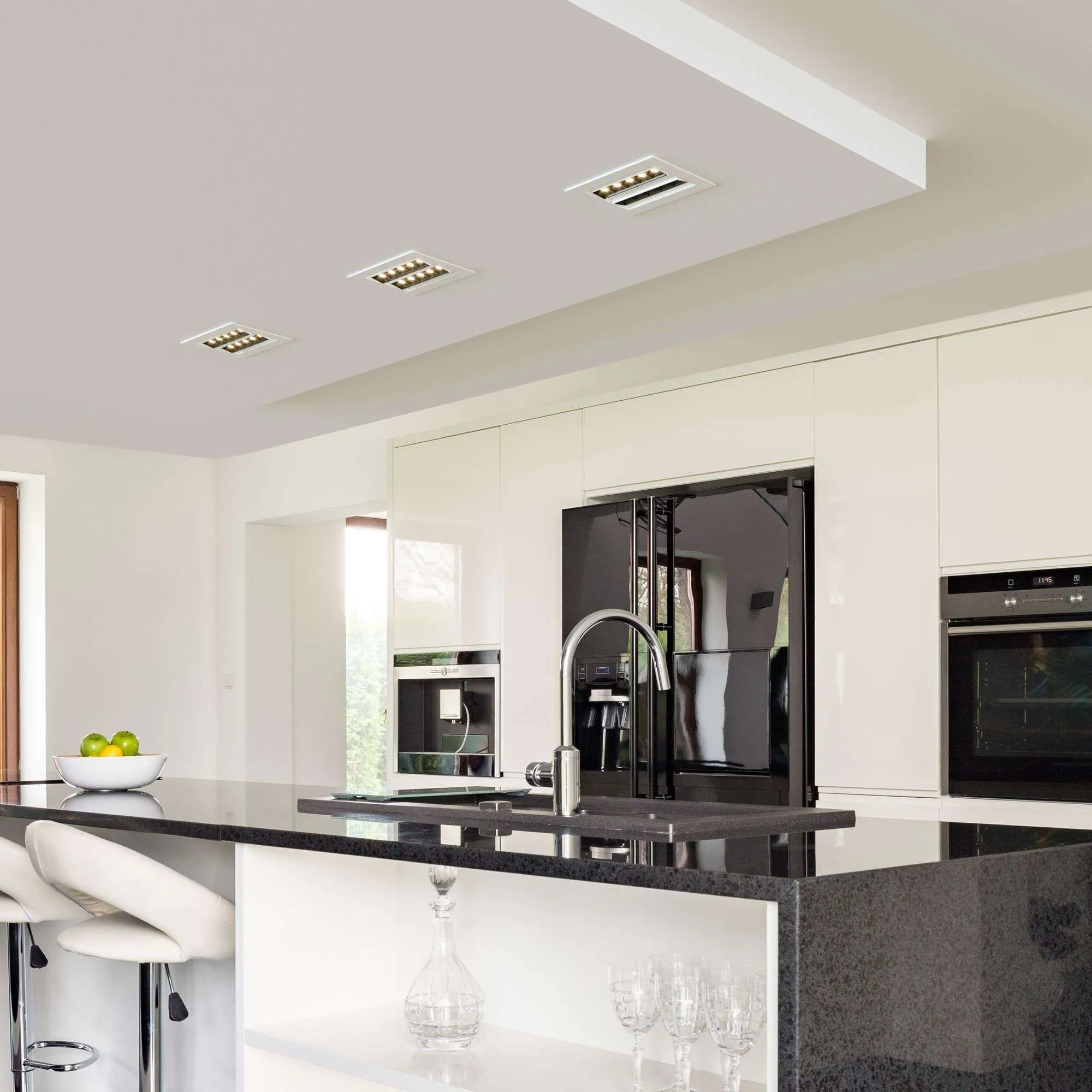 Светильник светодиодный встраиваемый точечный 9923 LED 20W 4200K белый/черный Elektrostandard - Фото 2