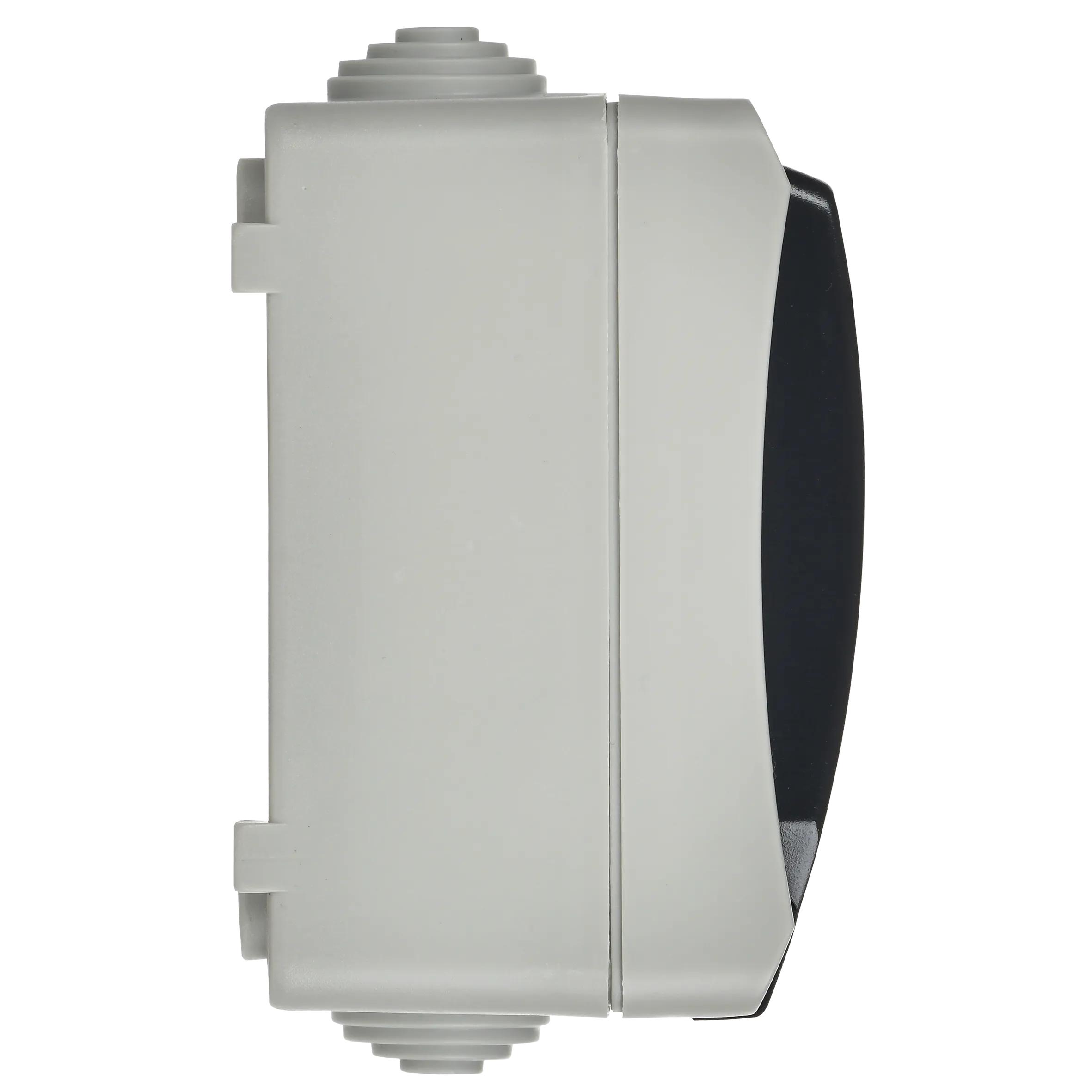 FORS Розетка 1-местная с заземлением для открытой установки 16А IP54 РСб20-3-ФСр серый IEK - Фото 5