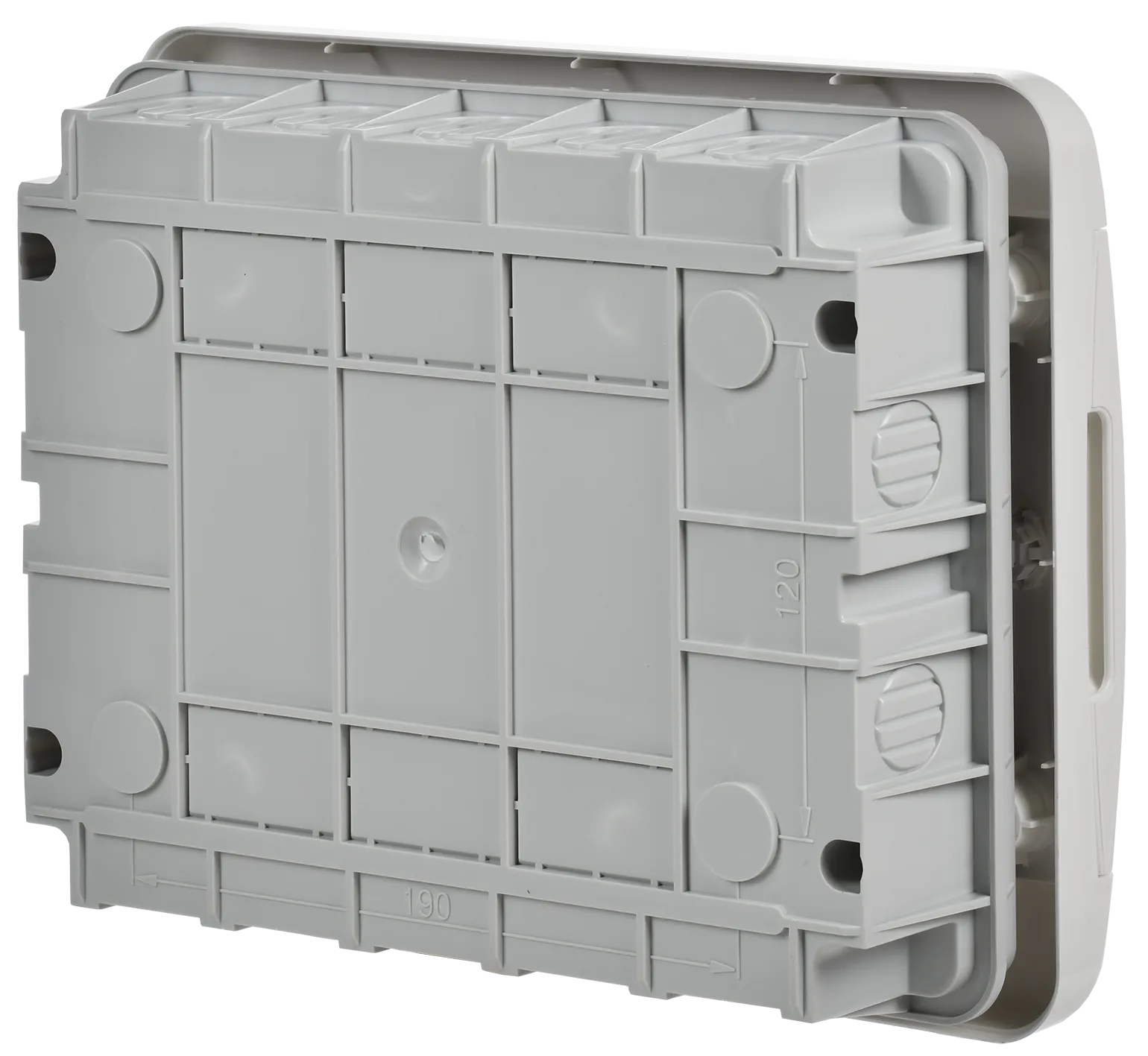 TEKFOR Корпус пластиковый ЩРВ-П-12 IP41 белая дверь IEK - Фото 3