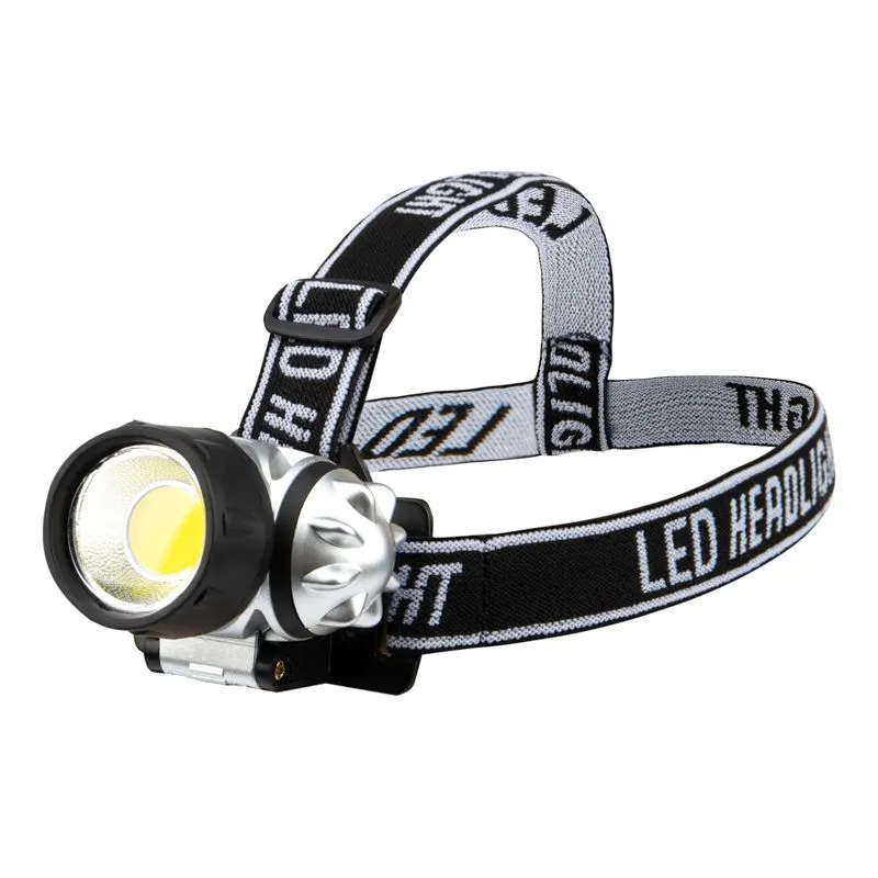 Фонарь налобный, трехрежимный, поворотный, СОВ H-1 REXANT 75-701