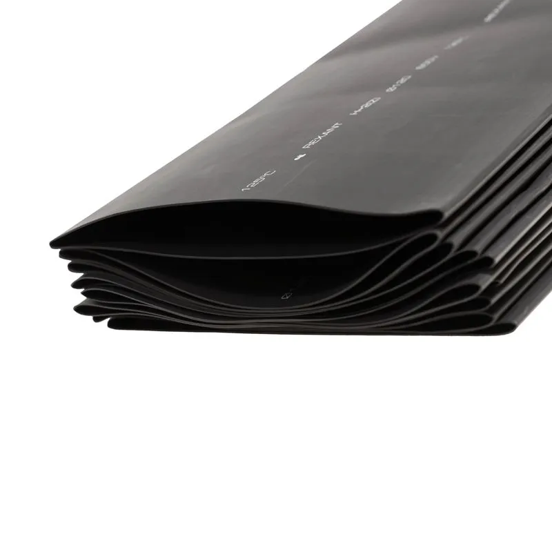 Трубка термоусаживаемая ТУТ нг 120,0/60,0мм, черная, упаковка 10 шт. по 1м REXANT - Фото 3