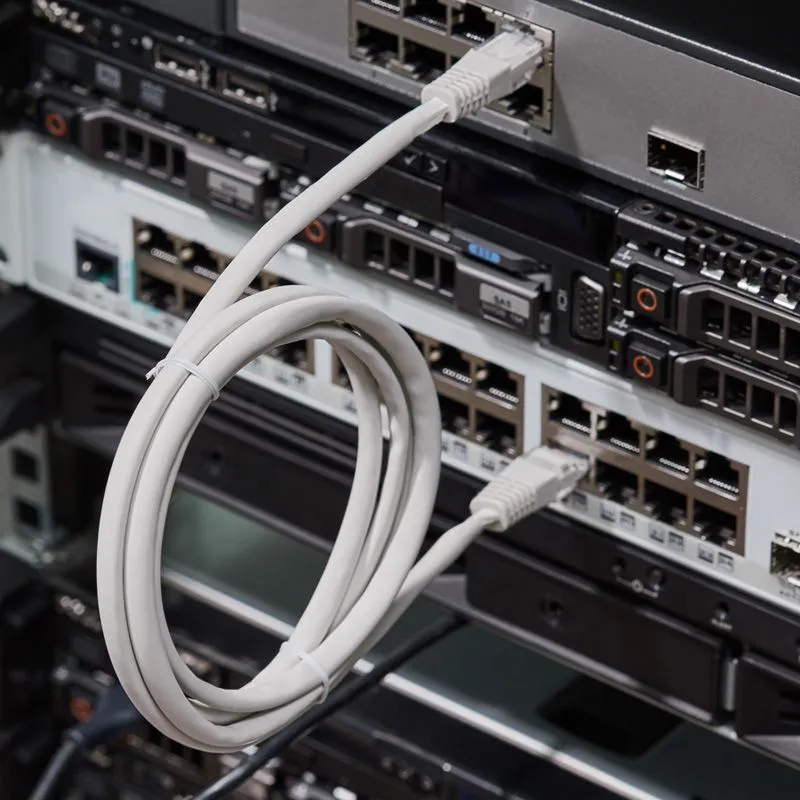 Шнур коммутационный, патч-корд U/UTP RJ45-RJ45, CAT 5e, LSZH серый, 1,5м REXANT - Фото 2