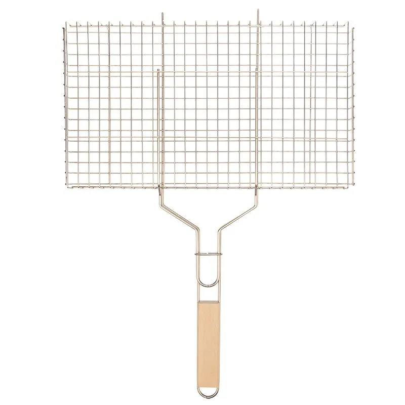 Решетка для барбекю большая, 45х26см СОКОЛ - Фото 3