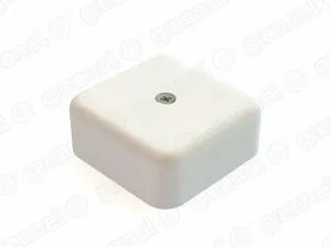 Коробка распределительная о/п 50х50х20мм БЕЛАЯ(48/192шт) GE41205-01