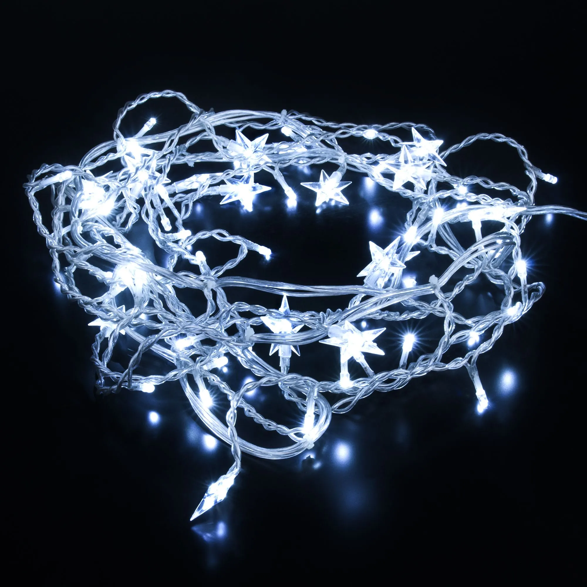 Гирлянда бахрома белый 1,8*0,5м IP20 100-002 Elektrostandard Eurosvet - Фото 3