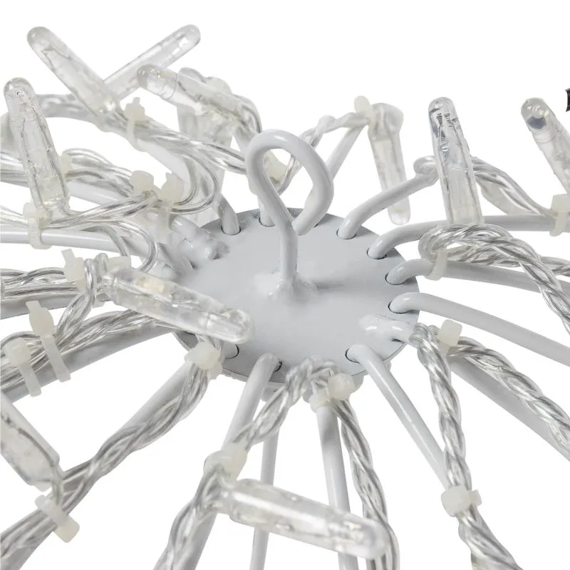 Шар светодиодный 230V, диаметр 30 см, 120 светодиодов, эффект мерцания, цвет теплый белый NEON-NIGHT - Фото 5