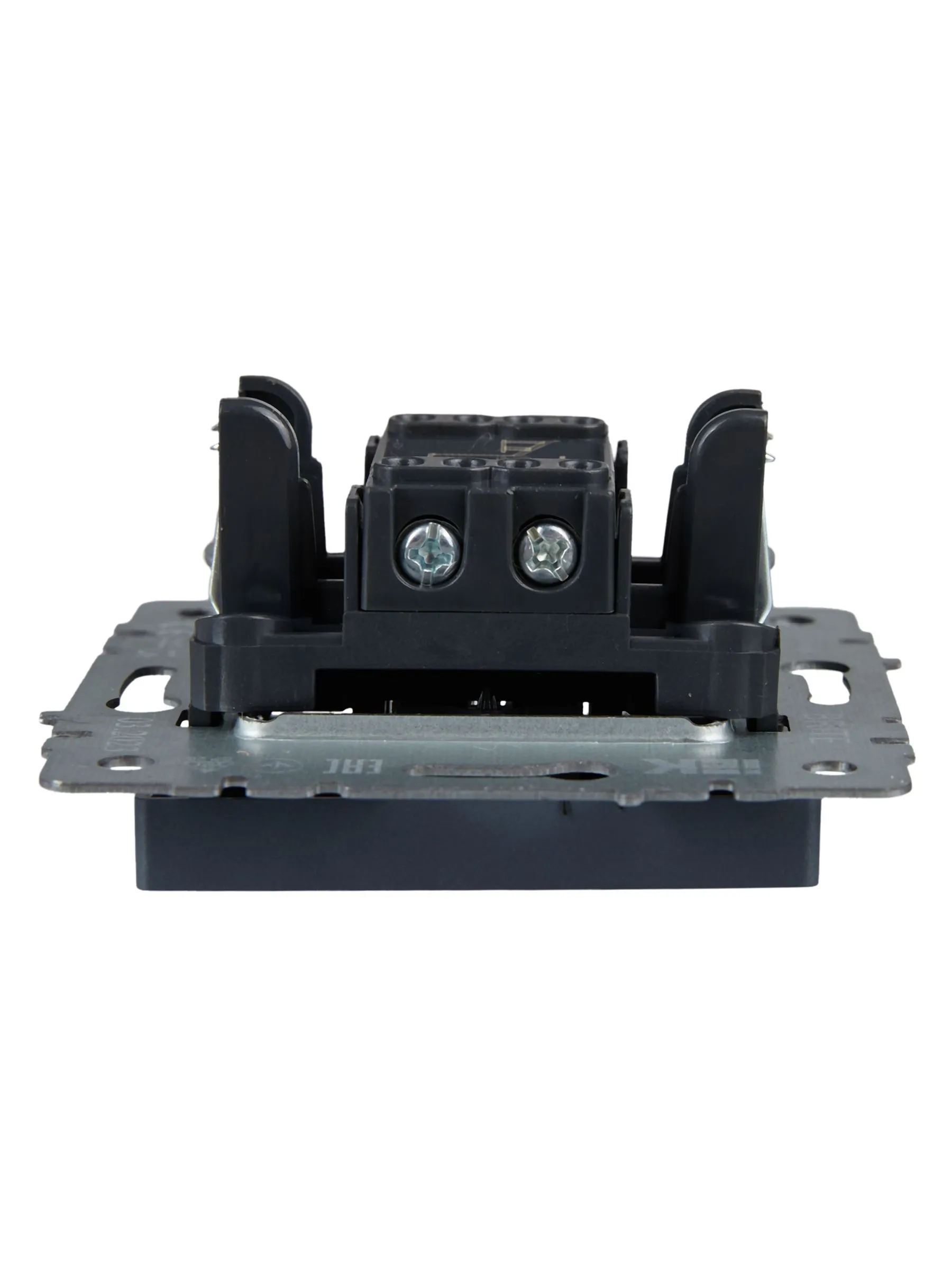 BRITE Выключатель 1-клавишный самовозвратный 10А ВС10-1-4-БрМ маренго IEK - Фото 7