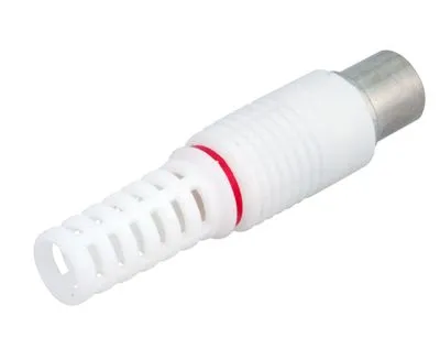 TV-разъем штекер без пайки белый REXANT - Фото 2