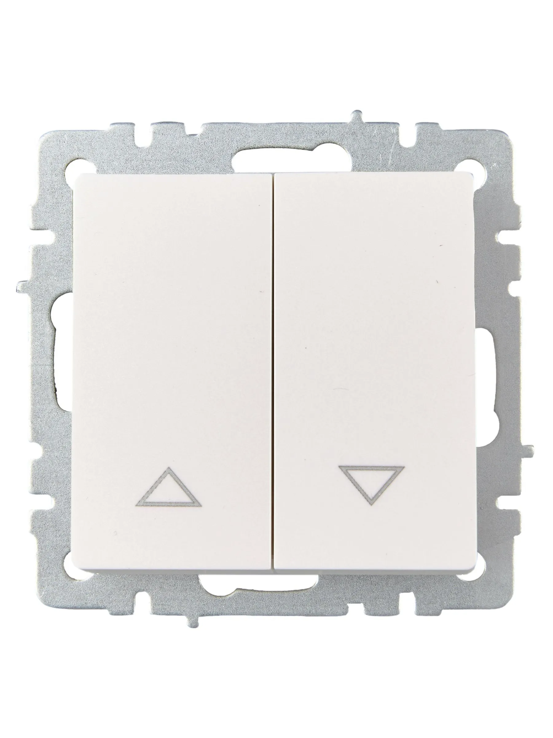 BRITE Выключатель жалюзи 10А ВС10-1-5-БрЖ жемчуг IEK - Фото 4