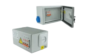 Ящик с понижающим трансформатором ЯТП  0,4 220/36 (3 авт. выкл.) IP54 UNEL ОС0000016838