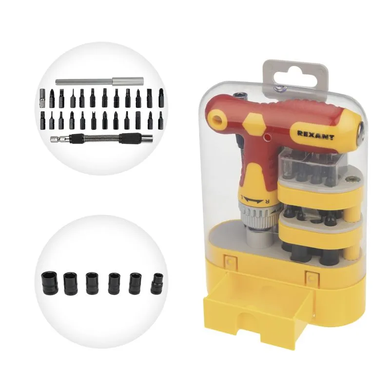 Набор отверток 33 предмета REXANT - Фото 2