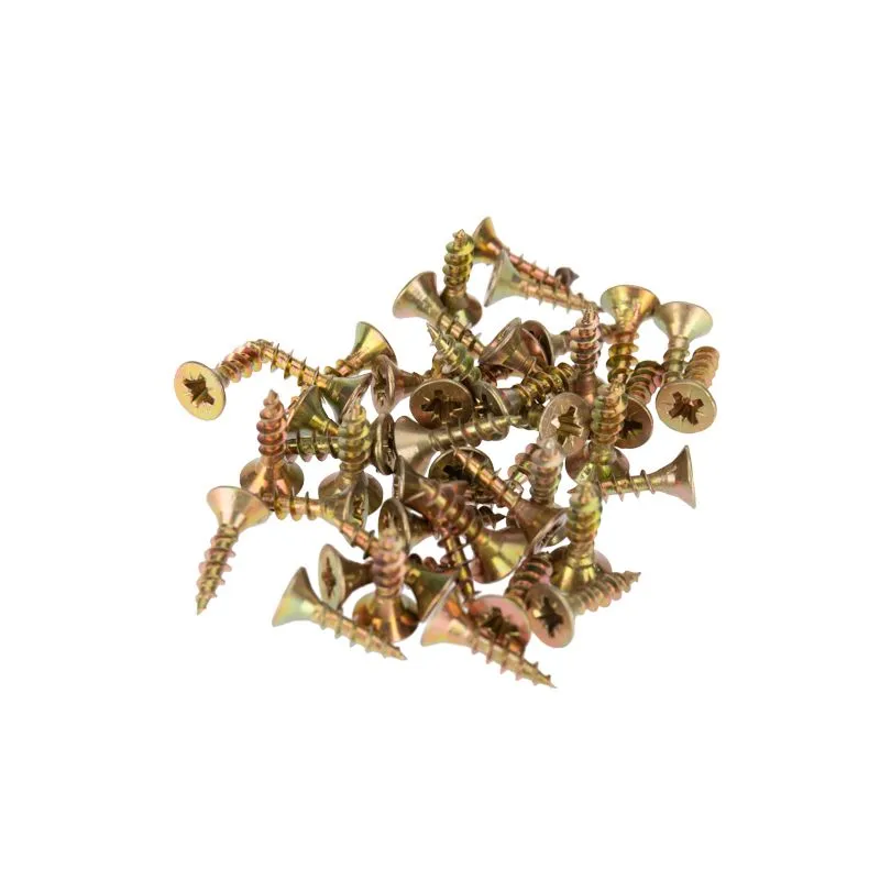 Саморез универсальный 4,0х16 мм, желтый цинк, пакет (1000 шт/уп) KRANZ - Фото 5