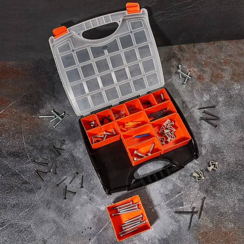 Ящик универсальный пластиковый для инструмента PROconnect, 325х280х60 мм - Фото 2