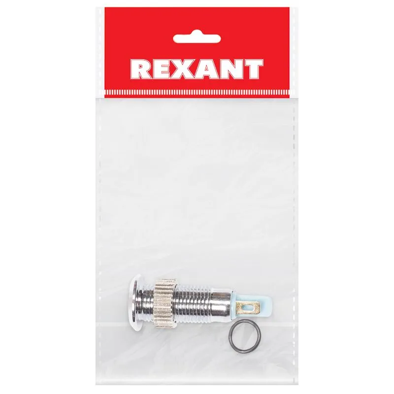 Индикатор металл Ø8 12В белый LED (GQ8F-D)  REXANT - Фото 3