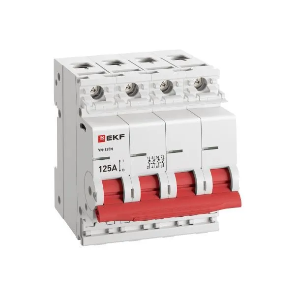 Выкл. нагрузки ВН-125N 4P 125А PROXIMA EKF - Фото 3