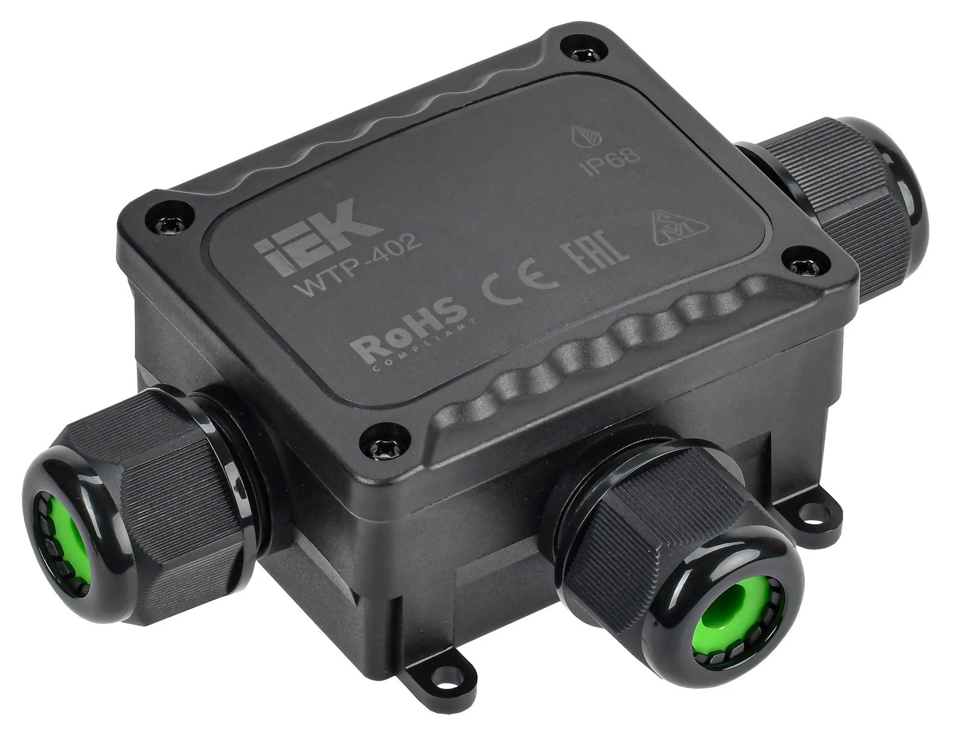 Коробка распределительная герметичная WTP-402 3 ввода IP68 IEK