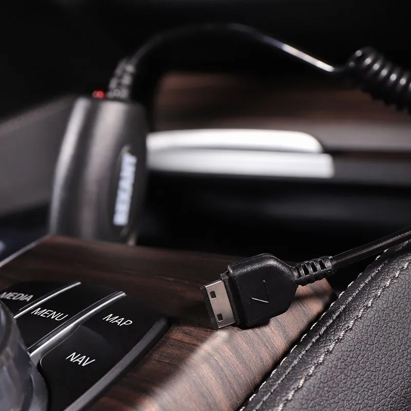 Автозарядка в прикуриватель для SAMSUNG G600/D880 (АЗУ) (5 V, 700 mA) шнур спираль 1.2 м черная REXA - Фото 5