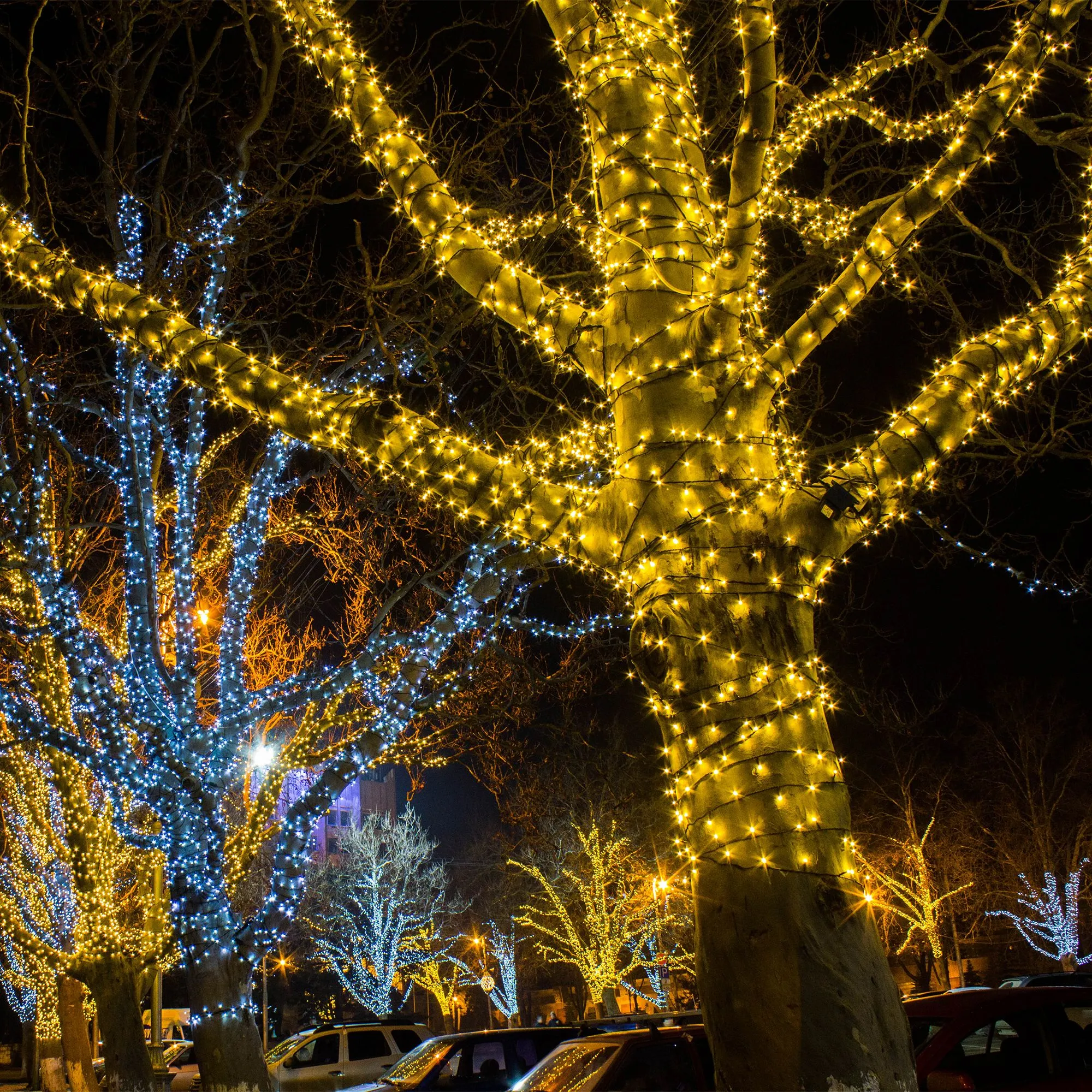 Праздничная гирлянда нить белый 20м IP65 400-102 Elektrostandard Eurosvet