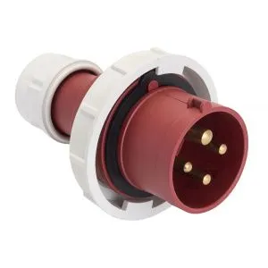 Вилка перенос. 0142 3Р+РЕ 16А 380В IP67 EKF ps-0142-16-380