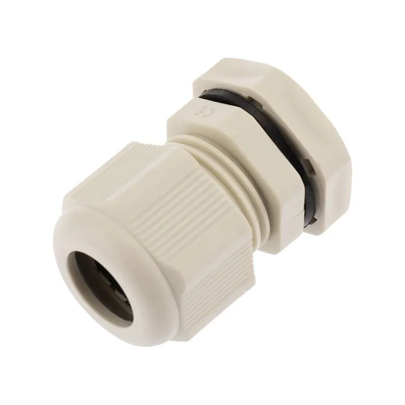 Кабельный ввод PG-13,5 (6-12 мм) серый (в упак. 2шт)