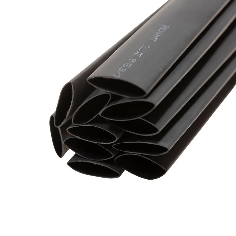 Трубка термоусаживаемая СТТК (2:1) двустенная клеевая 15,9/7,95мм, черная, упаковка 10 шт. по 1м REXANT - Фото 5