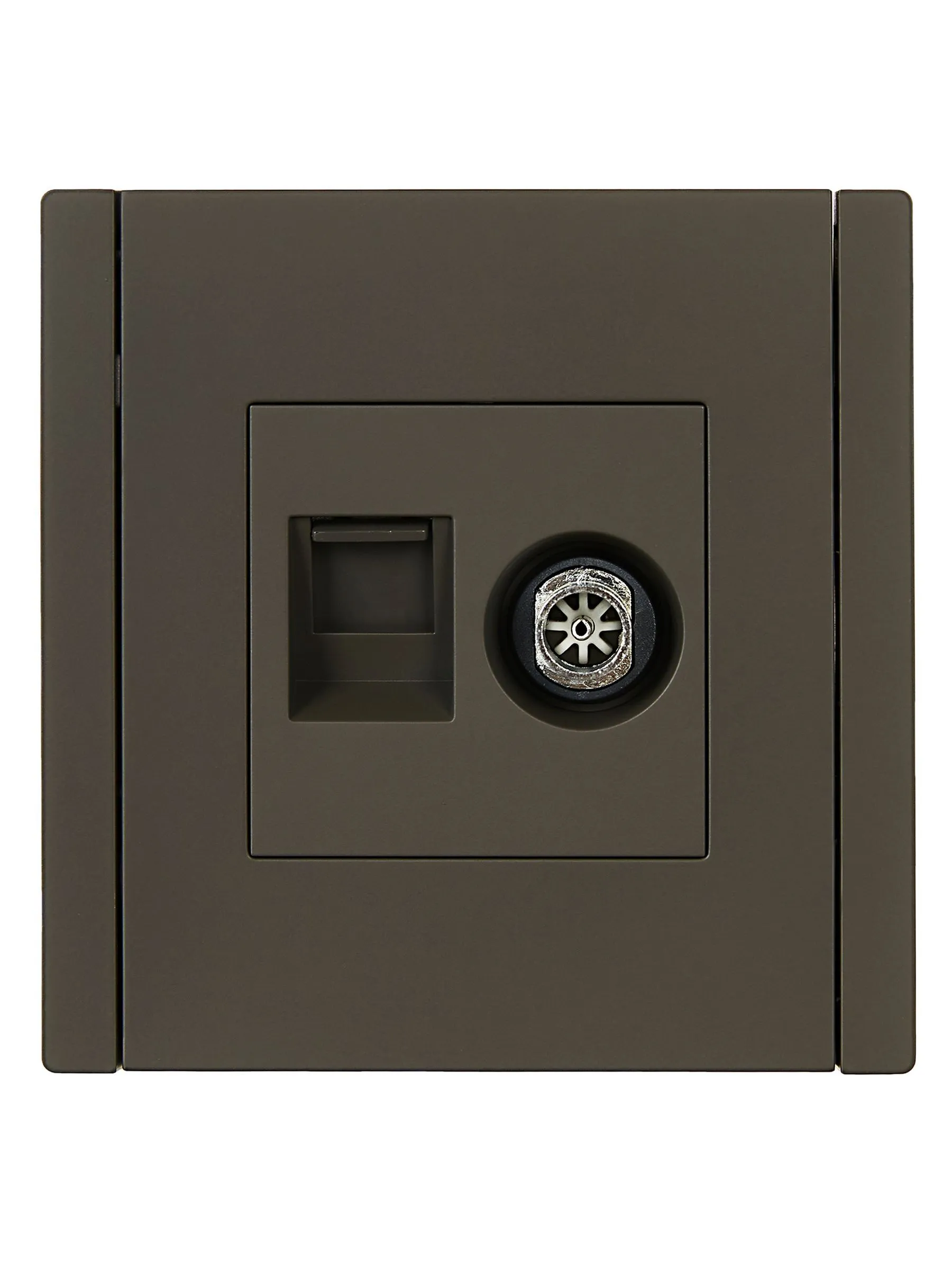 FORTE&PIANO Розетка двойная TV+RJ45 кат.5E FP336 серый IEK - Фото 6