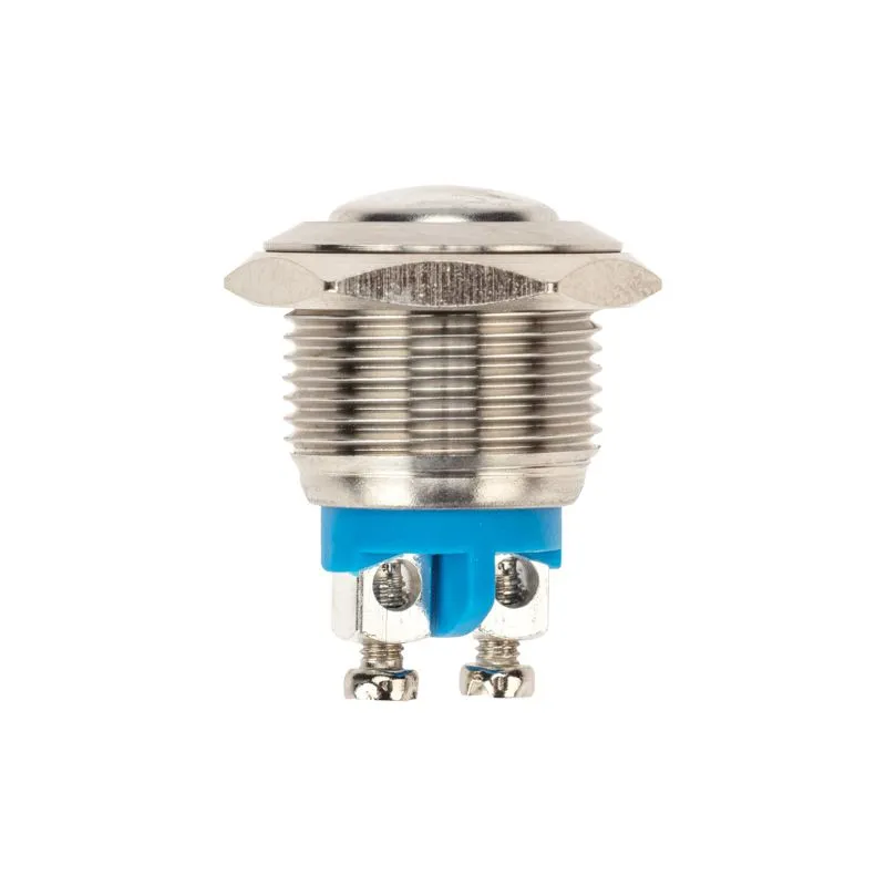 Кнопка антивандальная Ø16 Б/Фикс (2c винт) OFF-(ON) сфера (A16-A2) REXANT - Фото 3