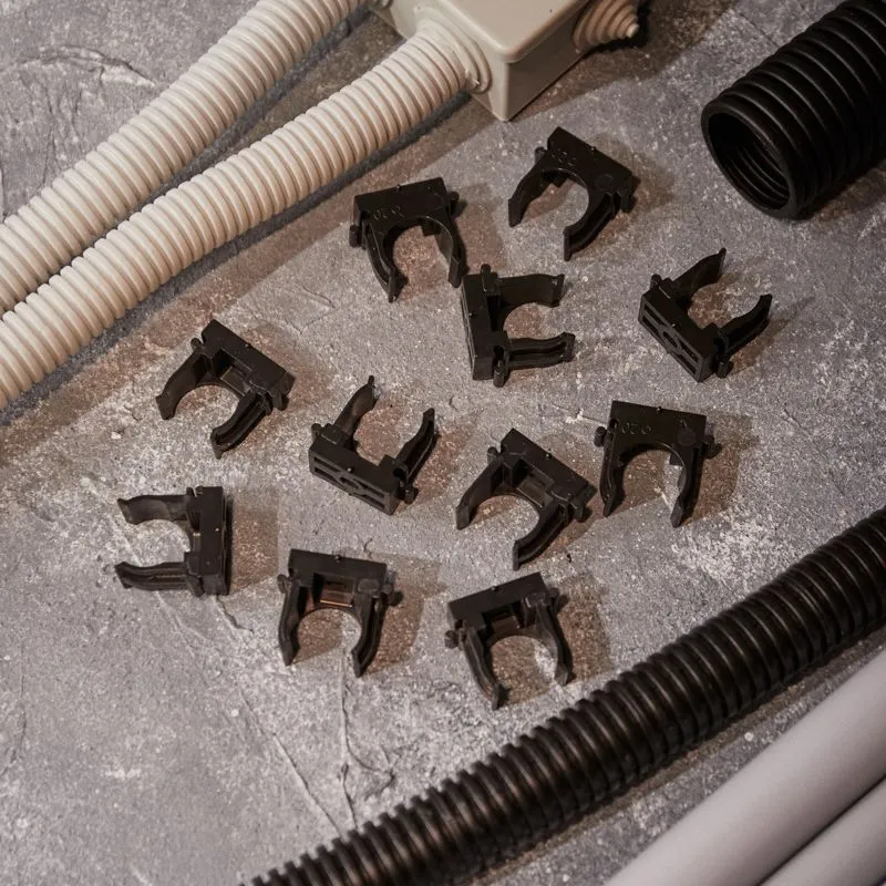 Крепеж-клипса для монтажного пистолета Ø 20 мм, черная (100 шт/уп) REXANT - Фото 2