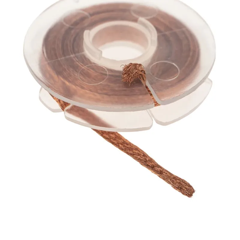 Оплетка для удаления припоя, медная, 2,5мм x 1,5м REXANT - Фото 4