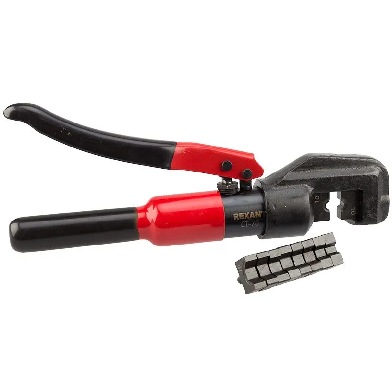 Пресс гидравлический CT-70 для наконечников 4-70мм² REXANT - Фото 4