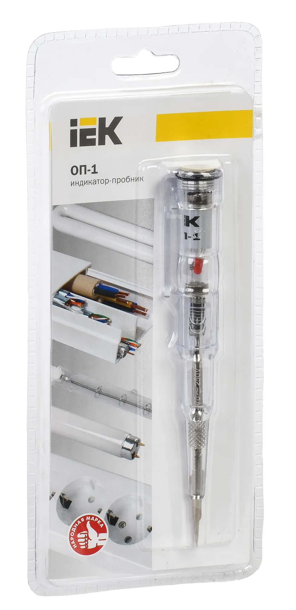 Отвертка-пробник ОП-1 IEK - Фото 2
