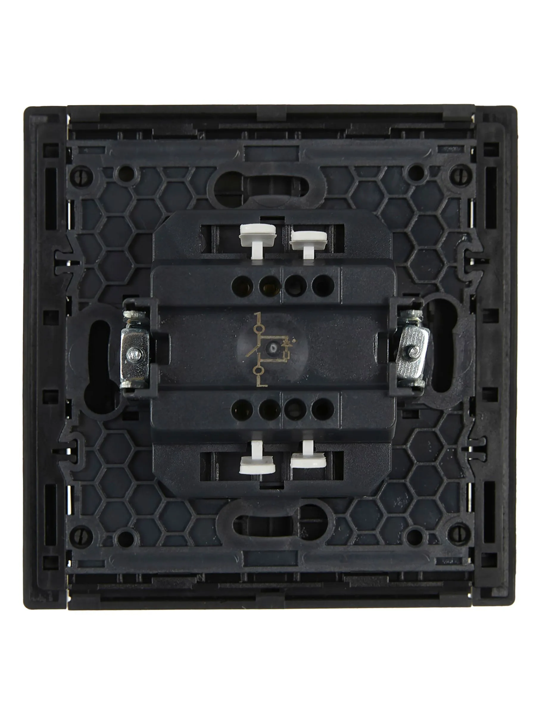 FORTE&PIANO Выключатель 1-клавишный с индикацией 10А FP302 серый IEK - Фото 5