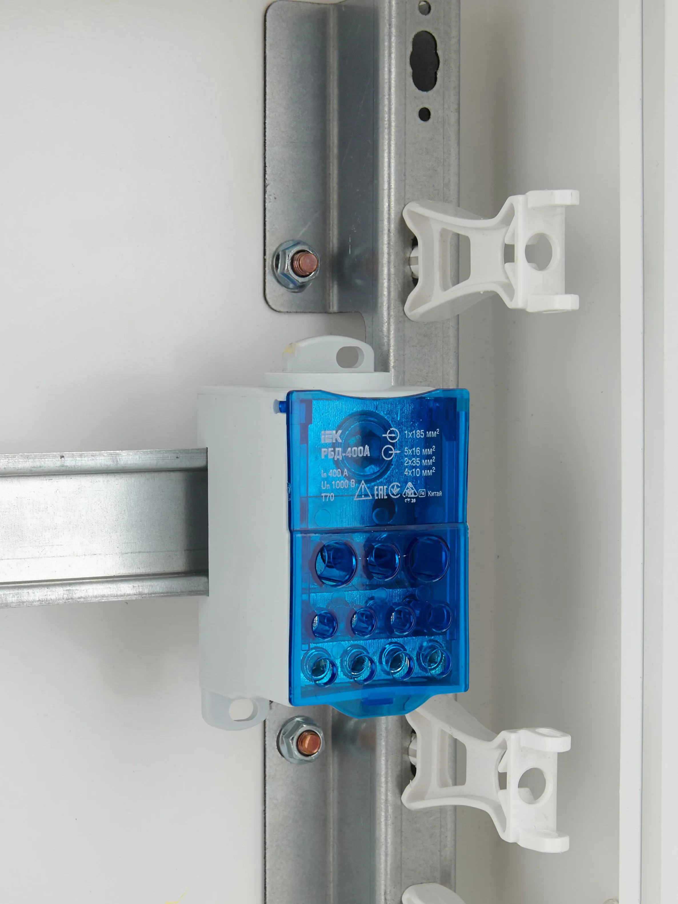Блок распределительный РБД-400А на DIN-рейку IEK - Фото 7