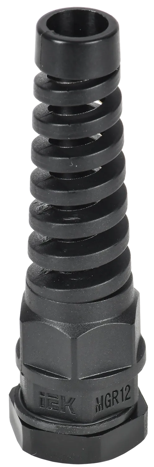 Сальник MGR 12 с гибким отводом d=3-6,5мм IP68 черный IEK