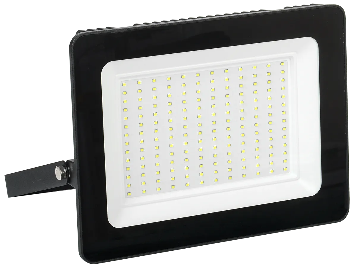 Прожектор СДО 06-150 светодиодный черный IP65 6500 K IEK